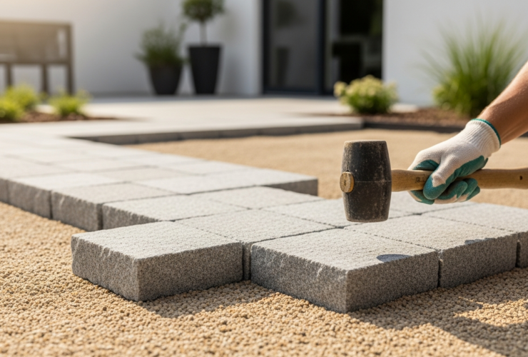 Jak samemu ułożyć kostkę granitową?
