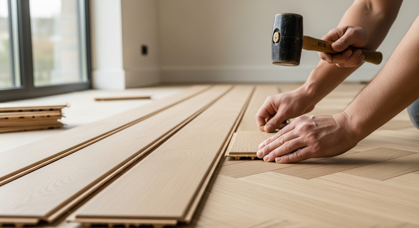 Jak samemu ułożyć parkiet?