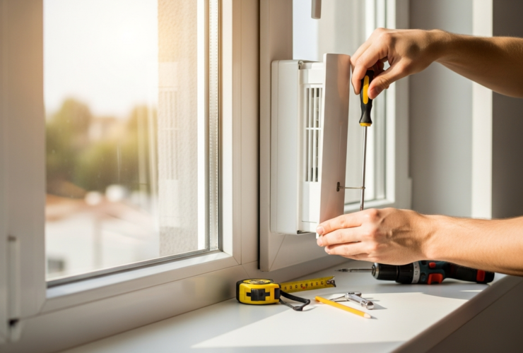 Jak samemu zamontować nawiewniki w oknach?