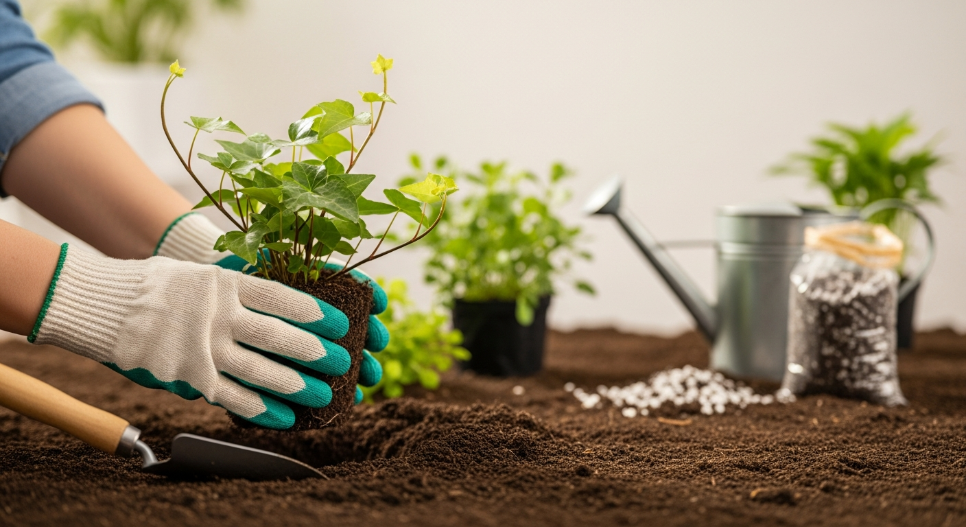 Jak i kiedy sadzić bluszcz?