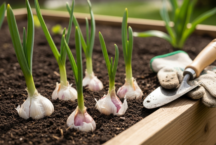 Jak i kiedy sadzić czosnek wiosenny?
