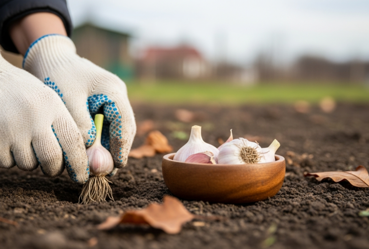 Jak i kiedy sadzić czosnek zimowy?